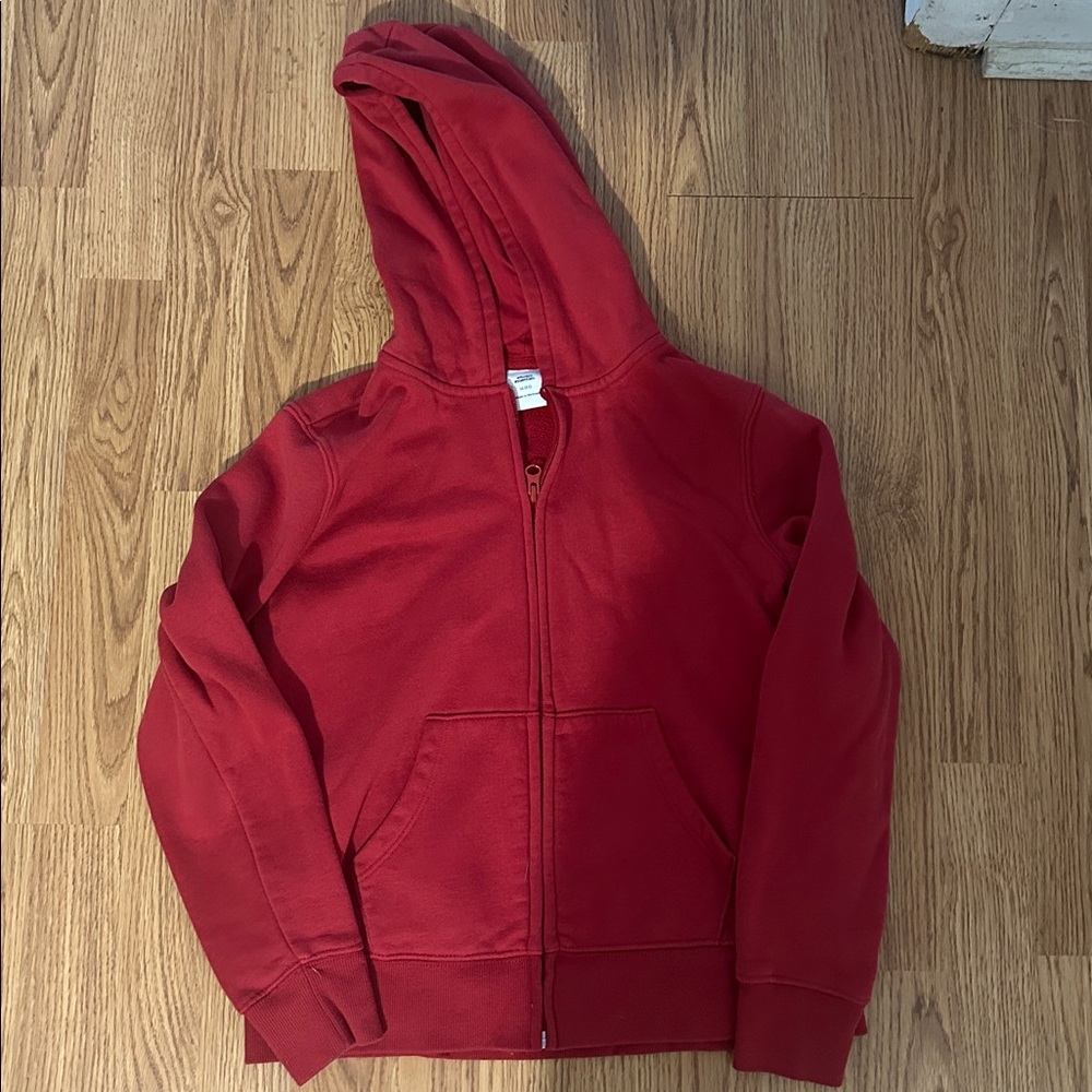 Amazon Essentials Cherry Red Zip-Up Jacket